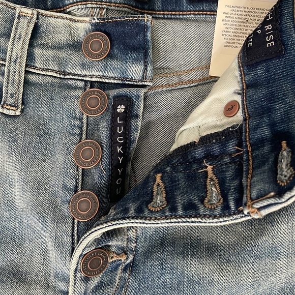 LUCKY High Rise Crop Jeans “Bridgette” - Picture 3 of 5